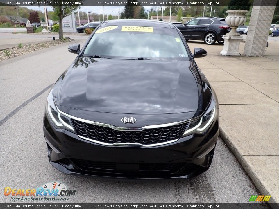 2020 Kia Optima Special Edition Black / Black Photo #3