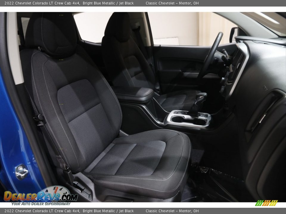 2022 Chevrolet Colorado LT Crew Cab 4x4 Bright Blue Metallic / Jet Black Photo #15