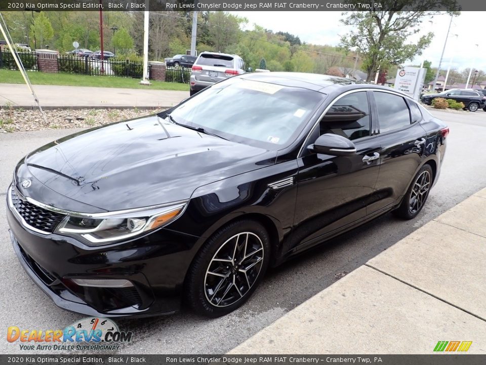 2020 Kia Optima Special Edition Black / Black Photo #4