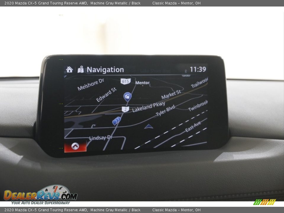 2020 Mazda CX-5 Grand Touring Reserve AWD Machine Gray Metallic / Black Photo #12