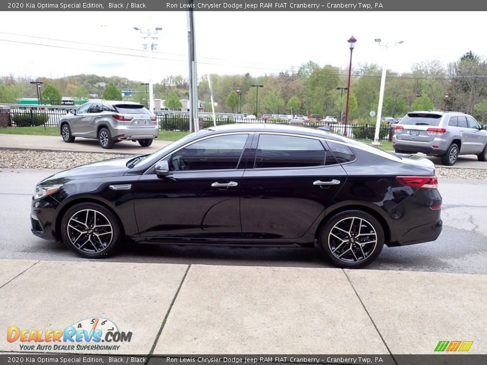 2020 Kia Optima Special Edition Black / Black Photo #5