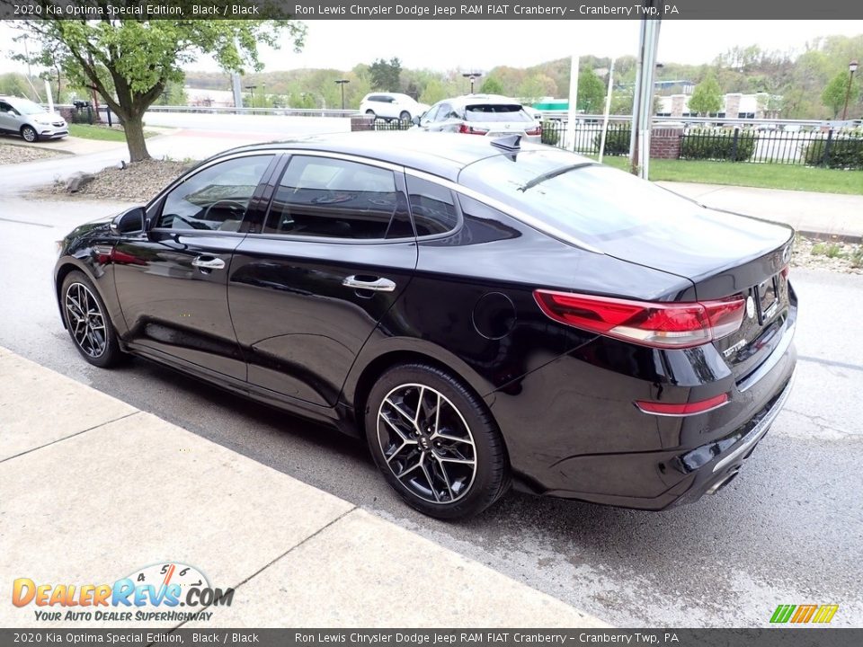 2020 Kia Optima Special Edition Black / Black Photo #6