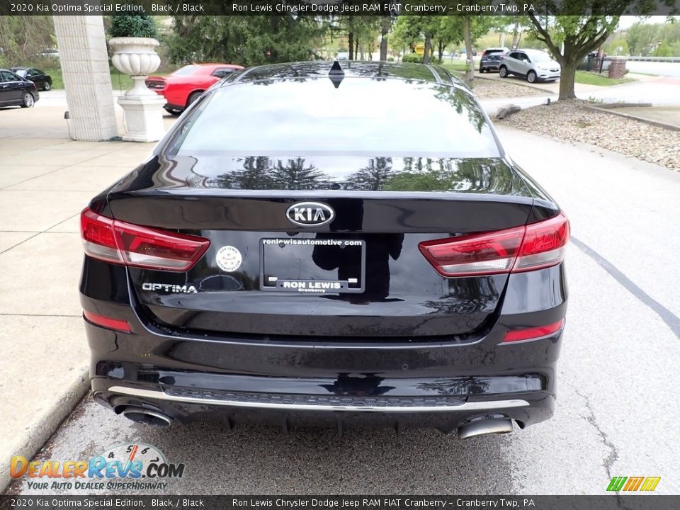 2020 Kia Optima Special Edition Black / Black Photo #7