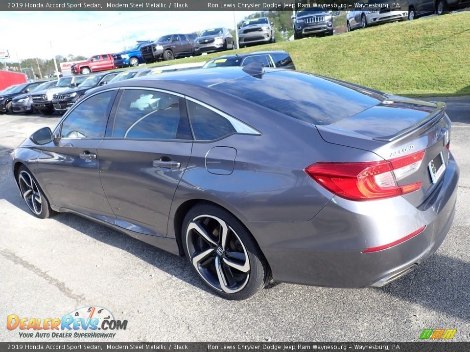 2019 Honda Accord Sport Sedan Modern Steel Metallic / Black Photo #3