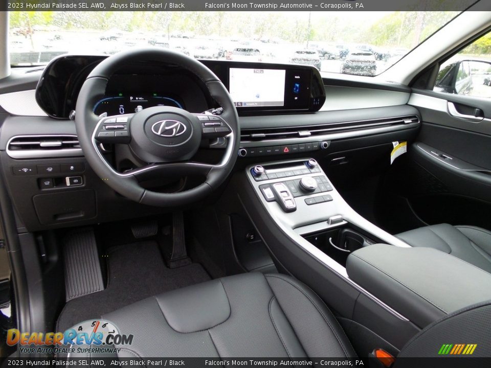 Black Interior - 2023 Hyundai Palisade SEL AWD Photo #14