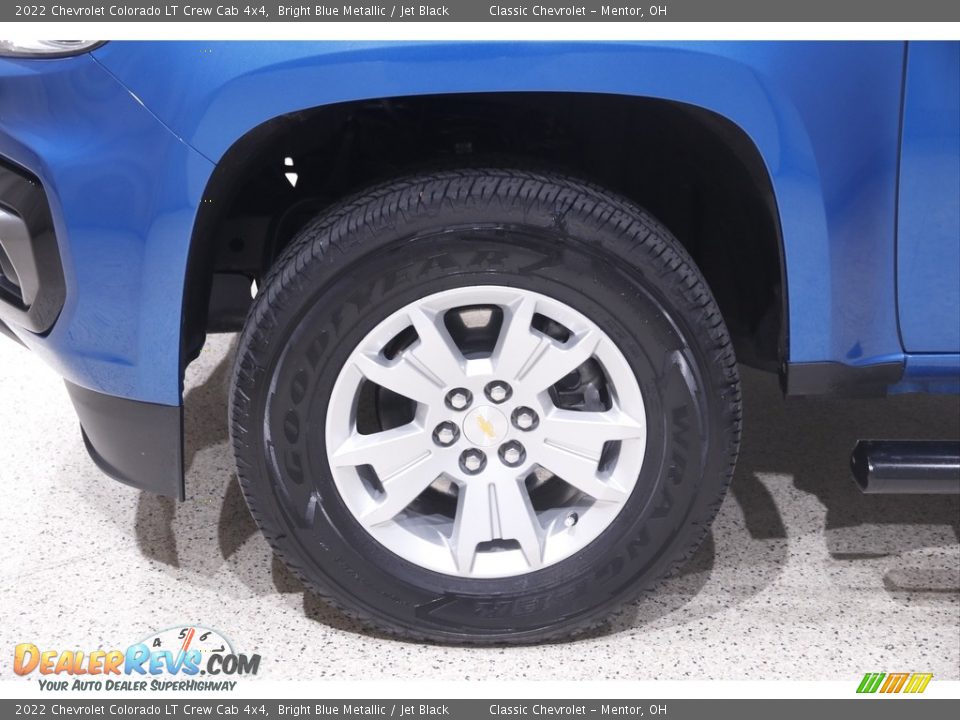 2022 Chevrolet Colorado LT Crew Cab 4x4 Bright Blue Metallic / Jet Black Photo #20