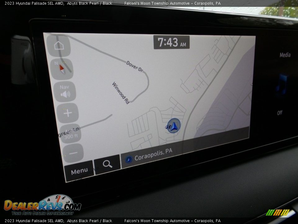 Navigation of 2023 Hyundai Palisade SEL AWD Photo #16