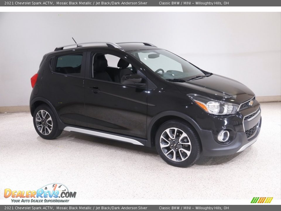 Mosaic Black Metallic 2021 Chevrolet Spark ACTIV Photo #1