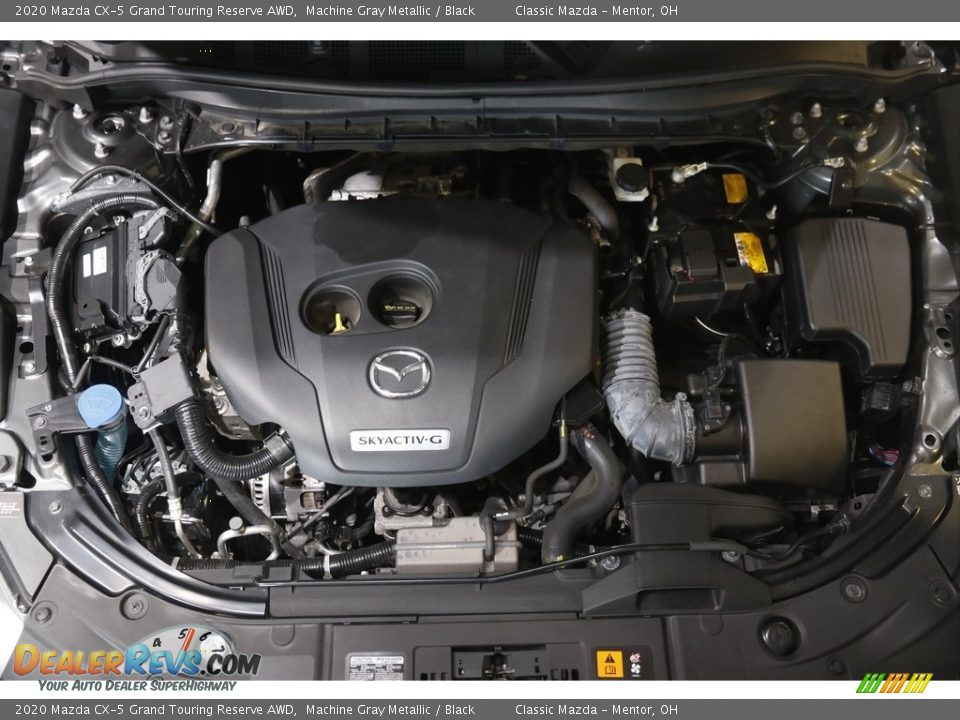 2020 Mazda CX-5 Grand Touring Reserve AWD Machine Gray Metallic / Black Photo #20