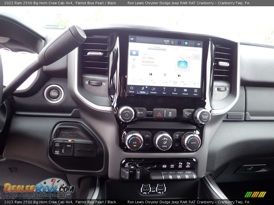 Controls of 2023 Ram 2500 Big Horn Crew Cab 4x4 Photo #17