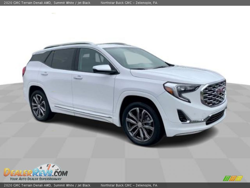 2020 GMC Terrain Denali AWD Summit White / Jet Black Photo #2