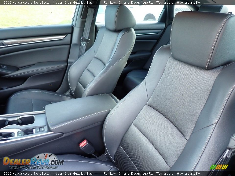 2019 Honda Accord Sport Sedan Modern Steel Metallic / Black Photo #10