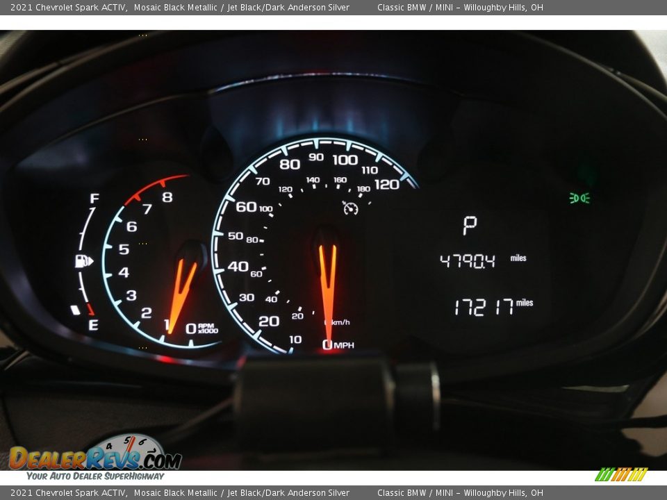 2021 Chevrolet Spark ACTIV Gauges Photo #8