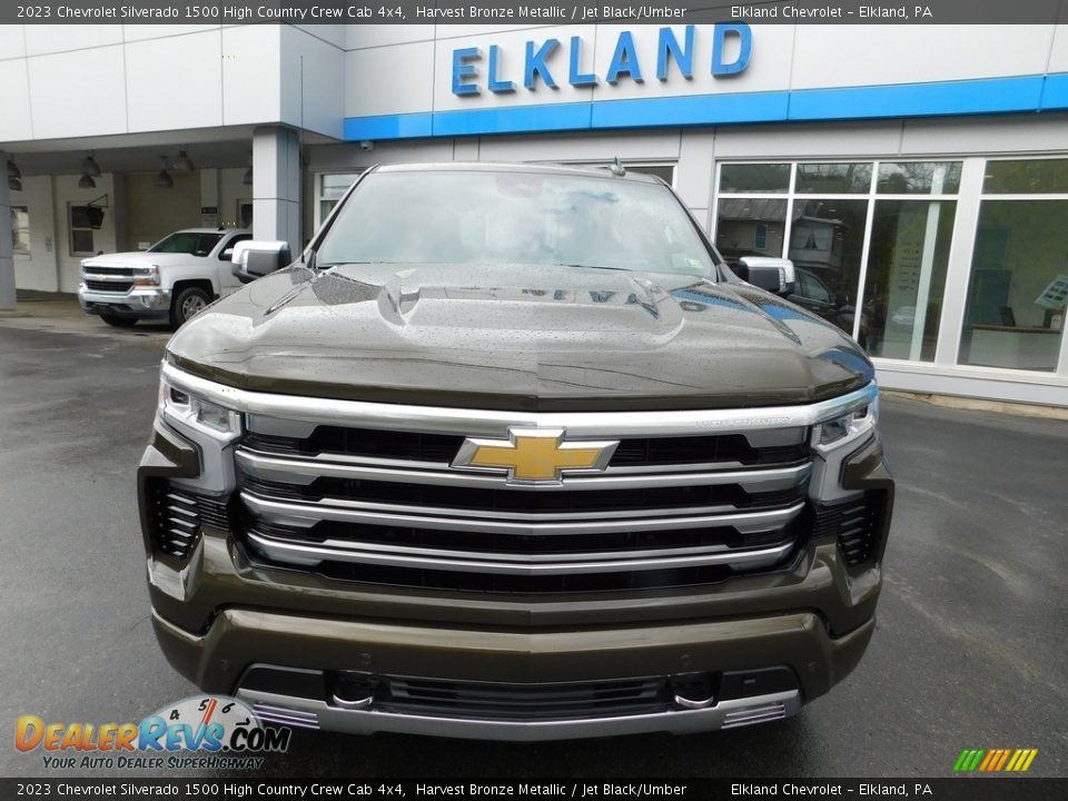 2023 Chevrolet Silverado 1500 High Country Crew Cab 4x4 Harvest Bronze Metallic / Jet Black/Umber Photo #4