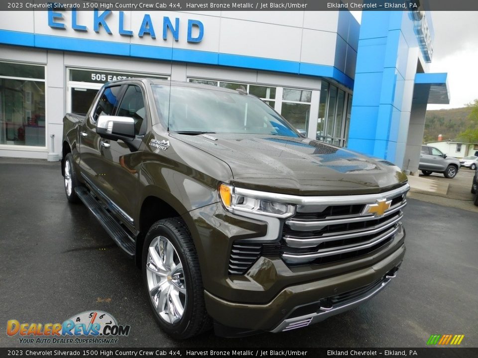 2023 Chevrolet Silverado 1500 High Country Crew Cab 4x4 Harvest Bronze Metallic / Jet Black/Umber Photo #5