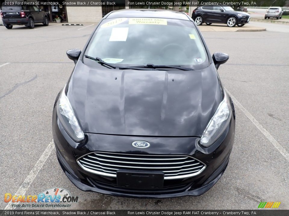 2019 Ford Fiesta SE Hatchback Shadow Black / Charcoal Black Photo #2