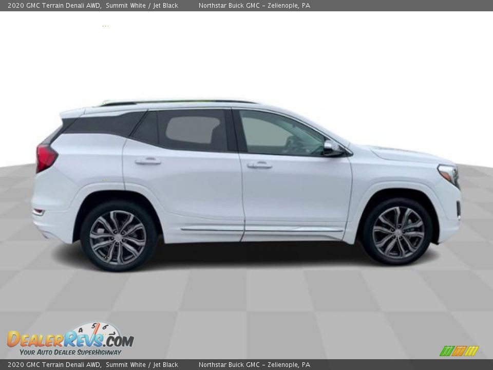 2020 GMC Terrain Denali AWD Summit White / Jet Black Photo #9