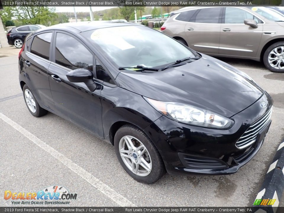 2019 Ford Fiesta SE Hatchback Shadow Black / Charcoal Black Photo #3