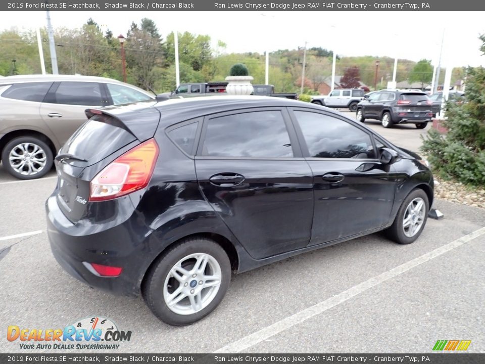 2019 Ford Fiesta SE Hatchback Shadow Black / Charcoal Black Photo #4