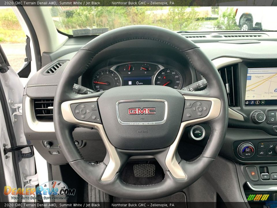 2020 GMC Terrain Denali AWD Summit White / Jet Black Photo #11