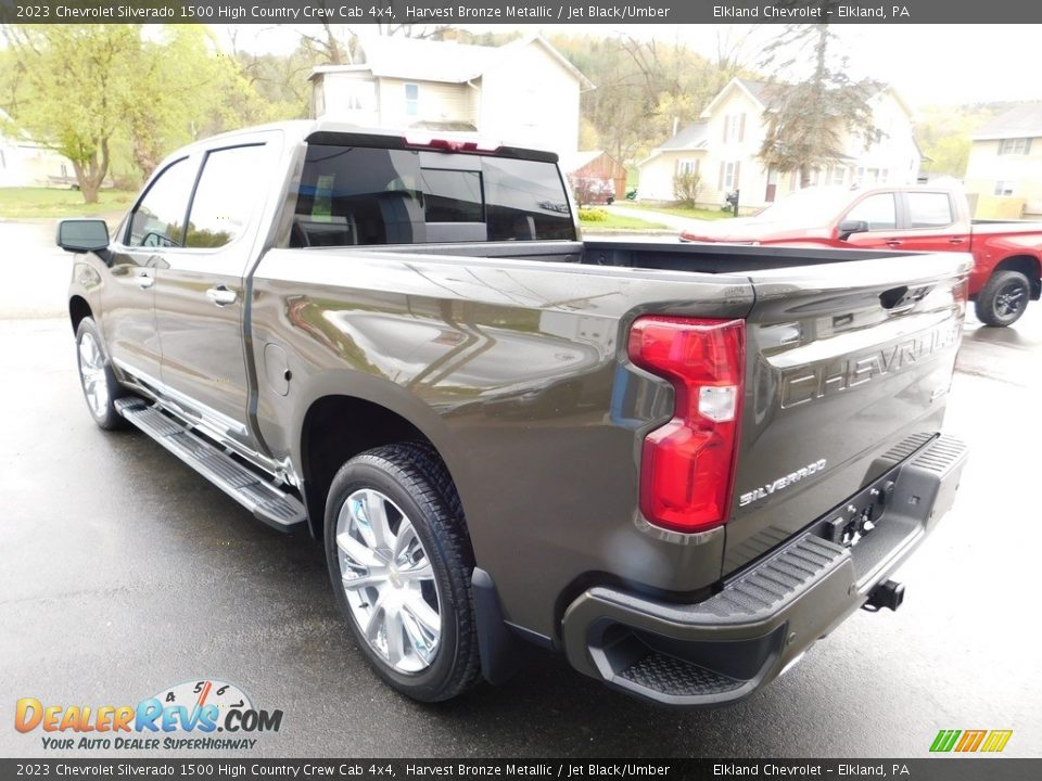 2023 Chevrolet Silverado 1500 High Country Crew Cab 4x4 Harvest Bronze Metallic / Jet Black/Umber Photo #12