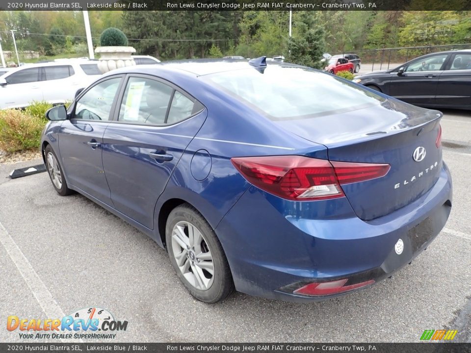 2020 Hyundai Elantra SEL Lakeside Blue / Black Photo #4