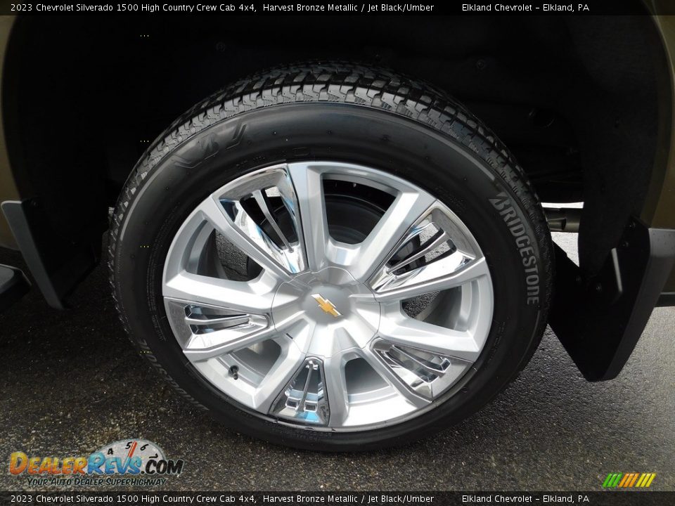 2023 Chevrolet Silverado 1500 High Country Crew Cab 4x4 Wheel Photo #14