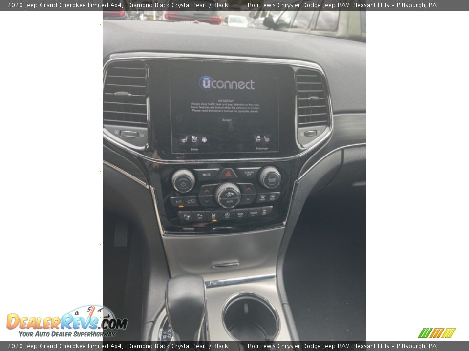 2020 Jeep Grand Cherokee Limited 4x4 Diamond Black Crystal Pearl / Black Photo #2