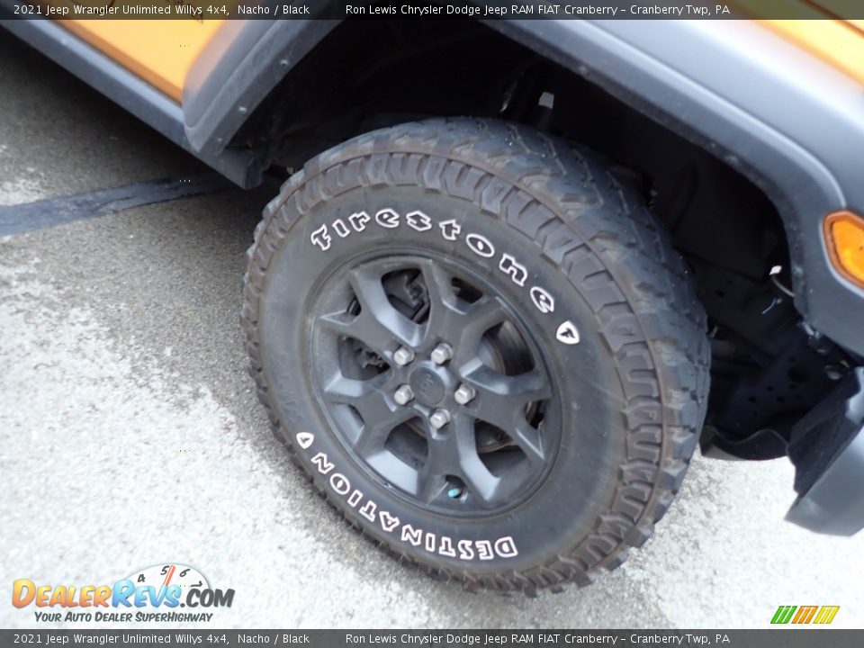 2021 Jeep Wrangler Unlimited Willys 4x4 Nacho / Black Photo #4