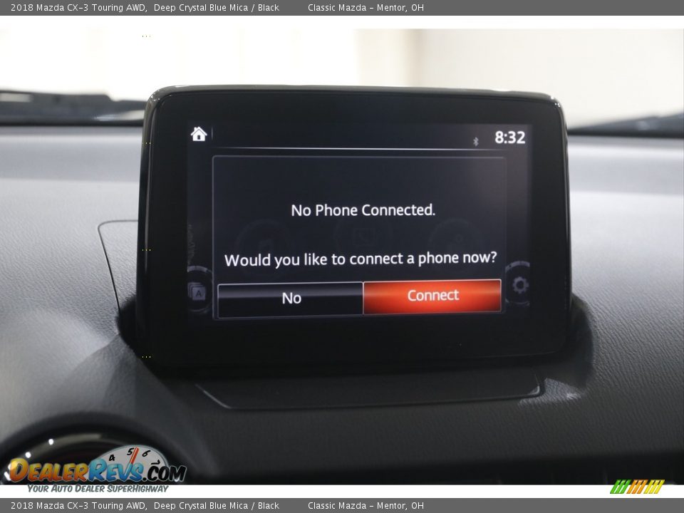 2018 Mazda CX-3 Touring AWD Deep Crystal Blue Mica / Black Photo #10