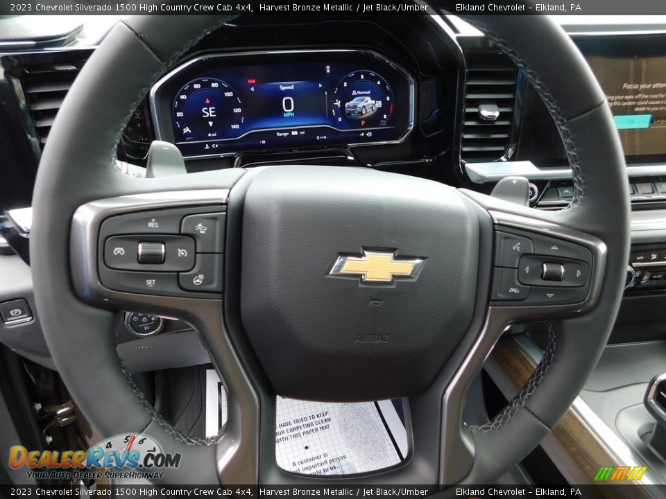 2023 Chevrolet Silverado 1500 High Country Crew Cab 4x4 Steering Wheel Photo #26