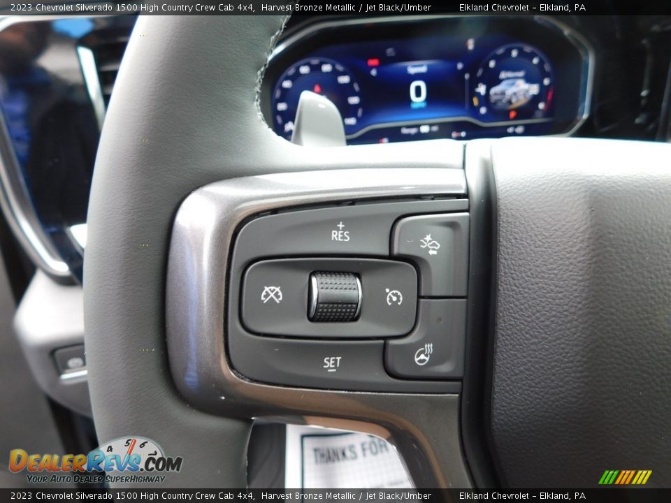 2023 Chevrolet Silverado 1500 High Country Crew Cab 4x4 Steering Wheel Photo #28