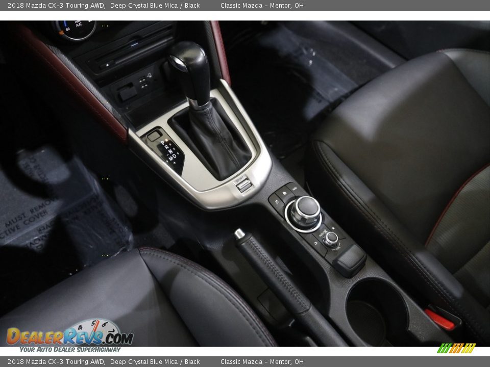 2018 Mazda CX-3 Touring AWD Deep Crystal Blue Mica / Black Photo #14