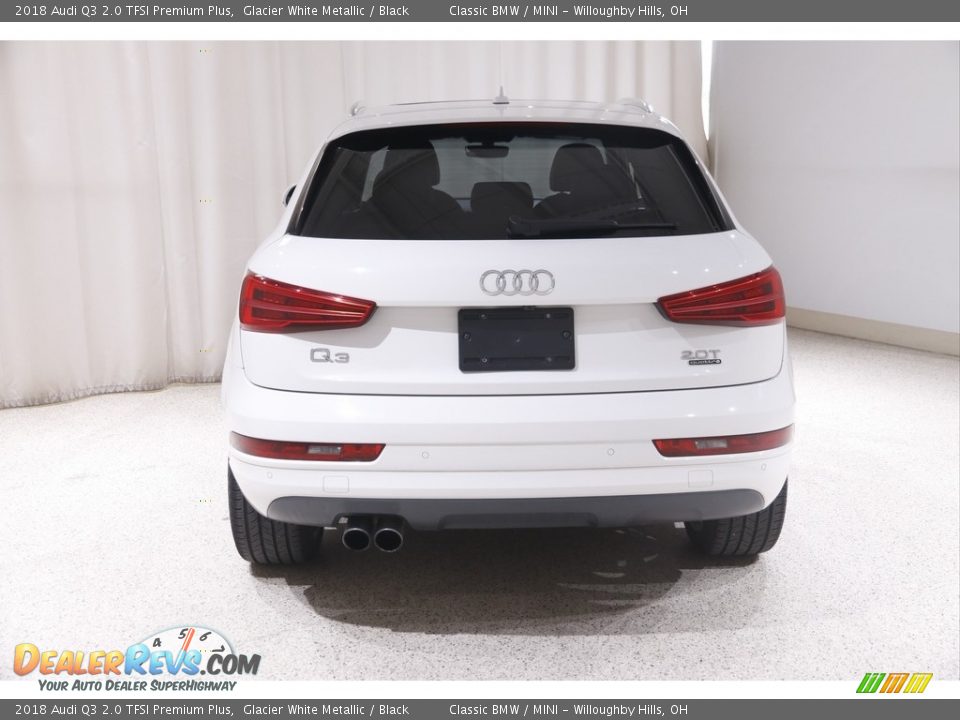 2018 Audi Q3 2.0 TFSI Premium Plus Glacier White Metallic / Black Photo #19