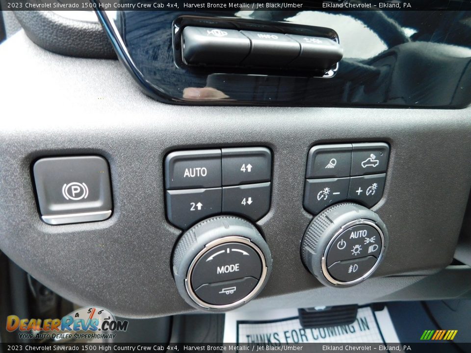 Controls of 2023 Chevrolet Silverado 1500 High Country Crew Cab 4x4 Photo #29