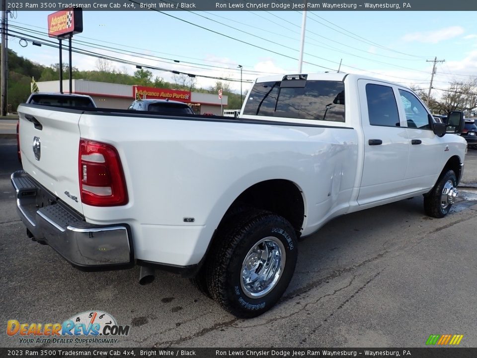 2023 Ram 3500 Tradesman Crew Cab 4x4 Bright White / Black Photo #6