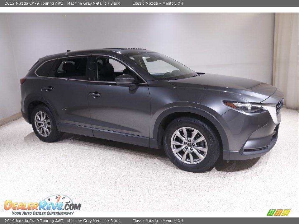 Machine Gray Metallic 2019 Mazda CX-9 Touring AWD Photo #1