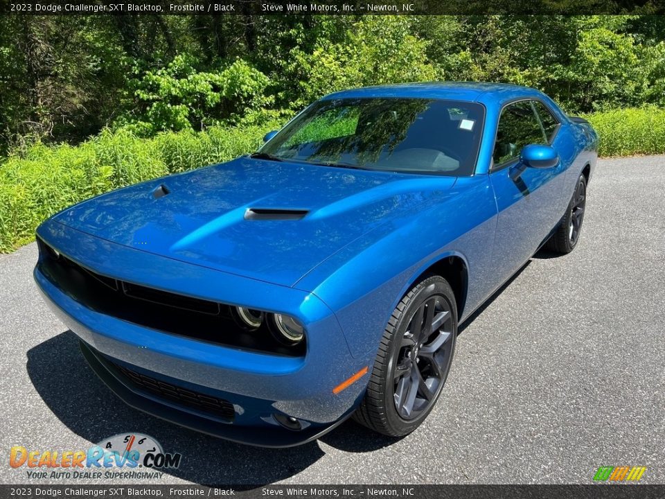 2023 Dodge Challenger SXT Blacktop Frostbite / Black Photo #2