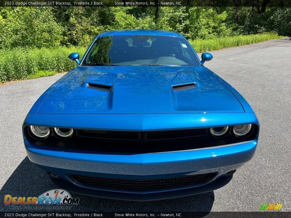 2023 Dodge Challenger SXT Blacktop Frostbite / Black Photo #3