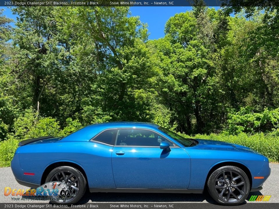 2023 Dodge Challenger SXT Blacktop Frostbite / Black Photo #5