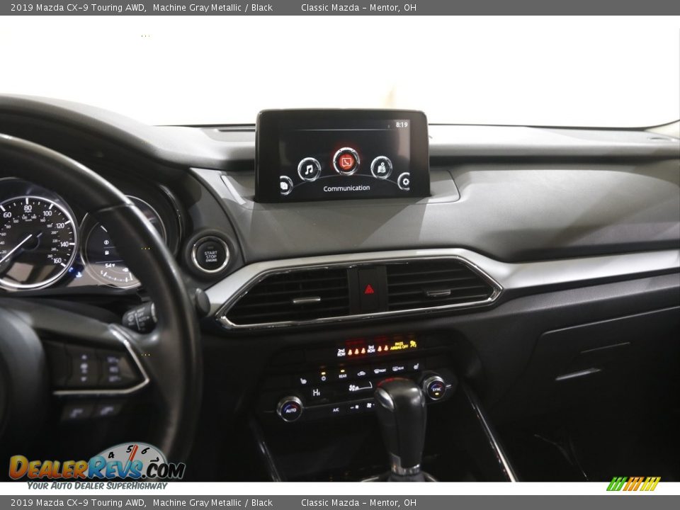 2019 Mazda CX-9 Touring AWD Machine Gray Metallic / Black Photo #9