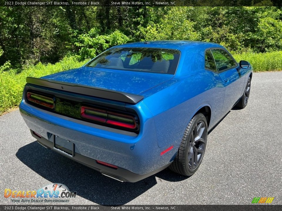 2023 Dodge Challenger SXT Blacktop Frostbite / Black Photo #6