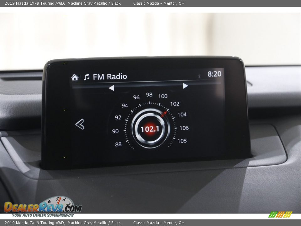 2019 Mazda CX-9 Touring AWD Machine Gray Metallic / Black Photo #12
