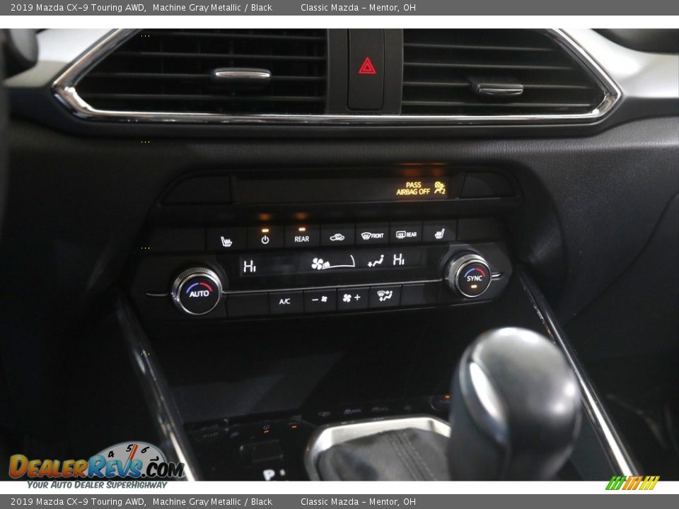 2019 Mazda CX-9 Touring AWD Machine Gray Metallic / Black Photo #14