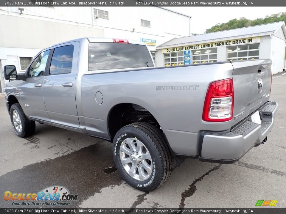 2023 Ram 2500 Big Horn Crew Cab 4x4 Billet Silver Metallic / Black Photo #3