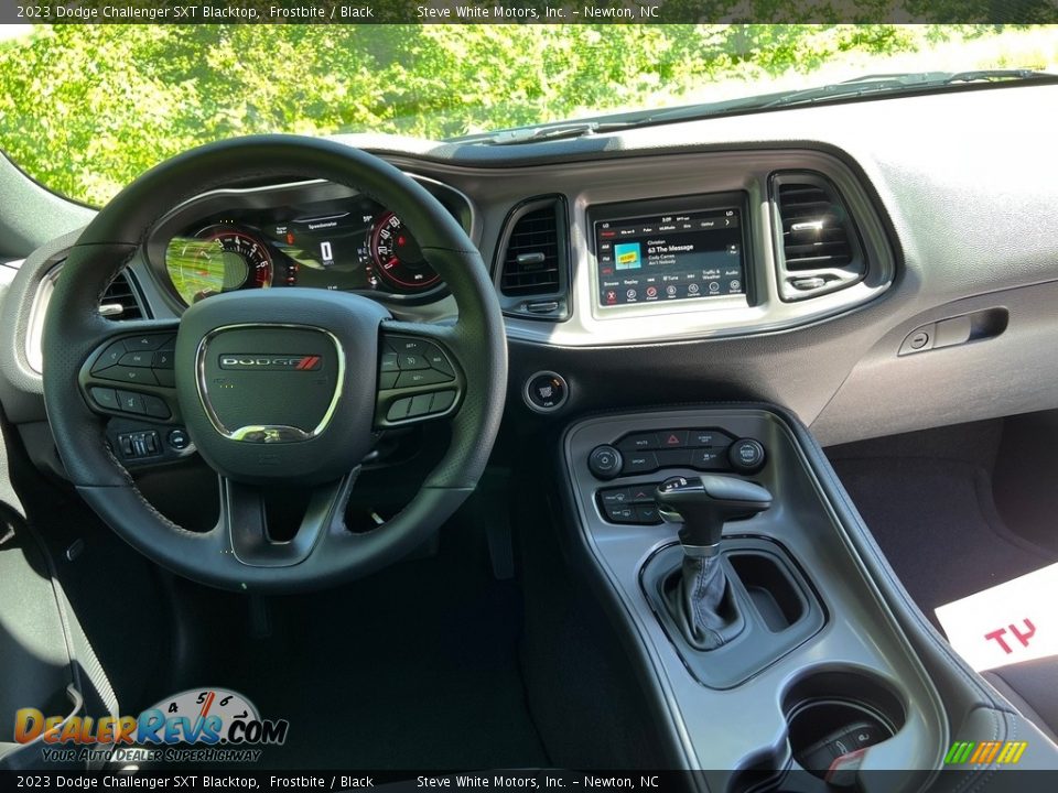 2023 Dodge Challenger SXT Blacktop Frostbite / Black Photo #17