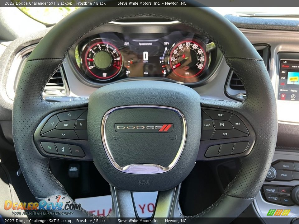 2023 Dodge Challenger SXT Blacktop Steering Wheel Photo #18