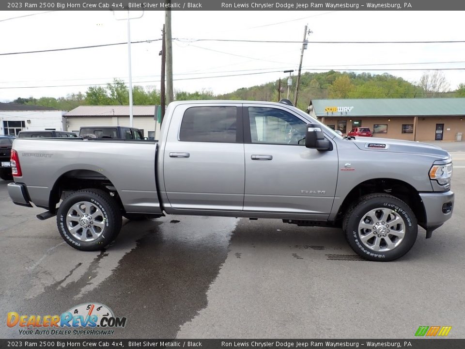 2023 Ram 2500 Big Horn Crew Cab 4x4 Billet Silver Metallic / Black Photo #7