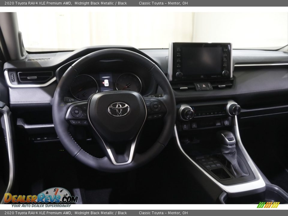 2020 Toyota RAV4 XLE Premium AWD Midnight Black Metallic / Black Photo #6