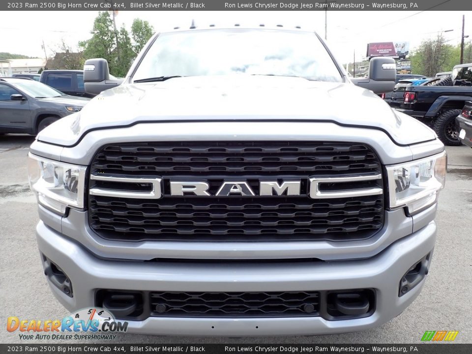 2023 Ram 2500 Big Horn Crew Cab 4x4 Billet Silver Metallic / Black Photo #9